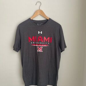 Miami University Under Armour T-shirt - Size Large